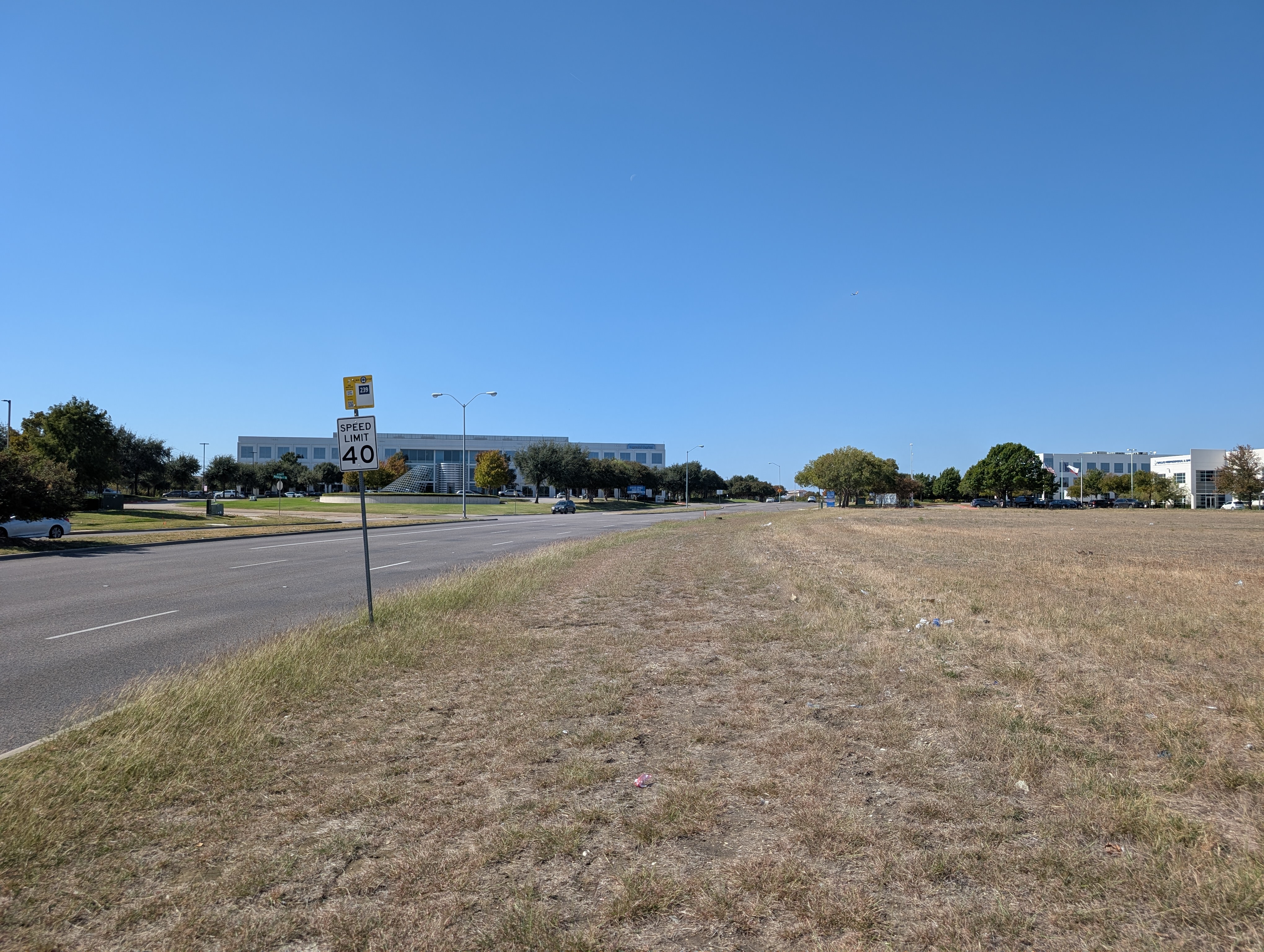 The Saddest DART Bus Stop in Plano